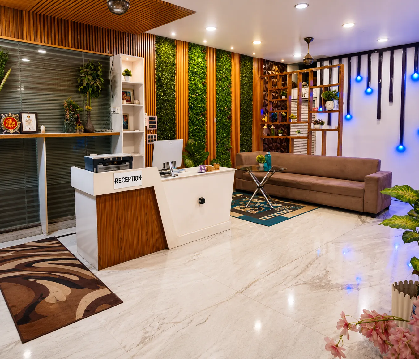 Luxury Reception Area
